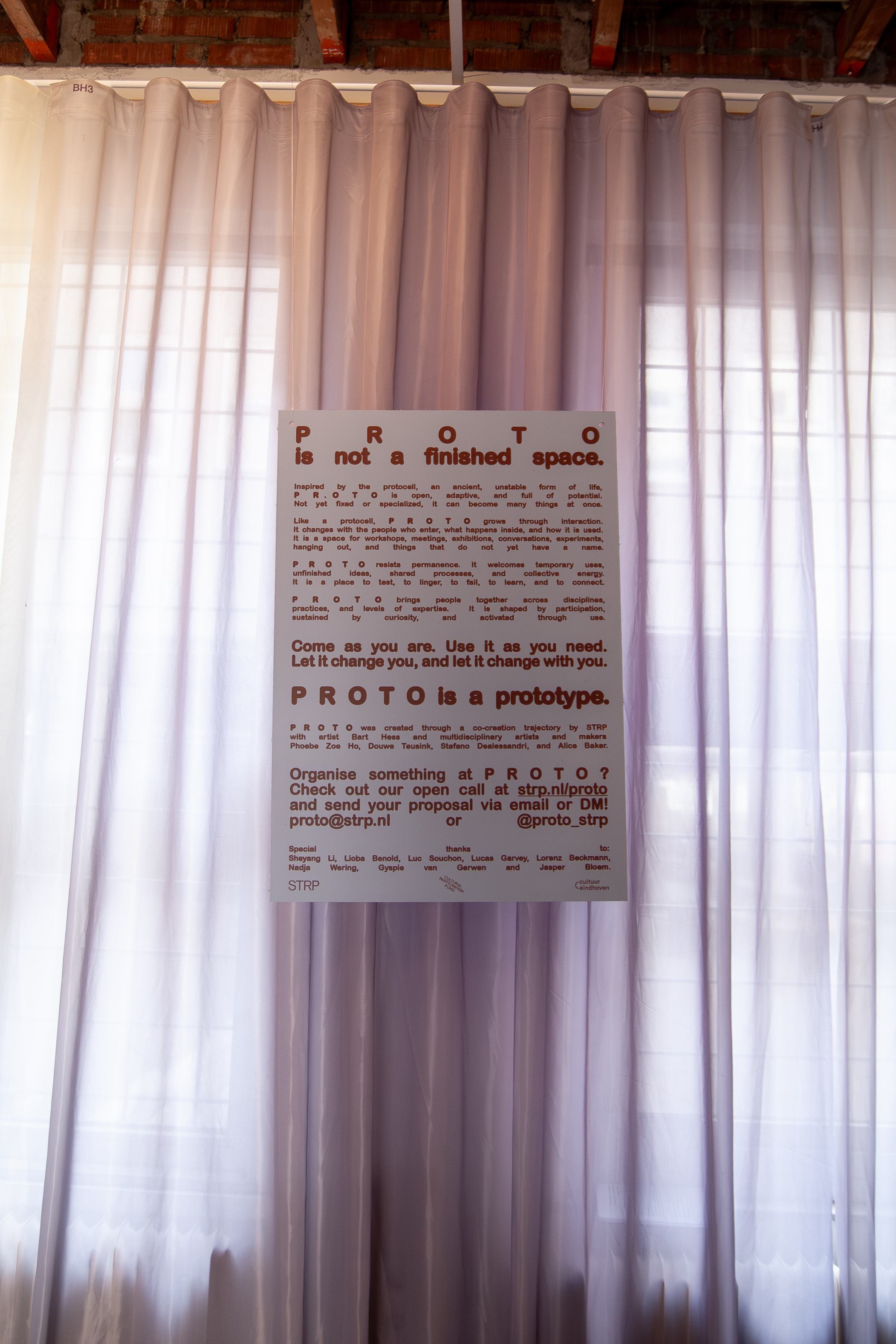 Proto Space STRP — space poster
