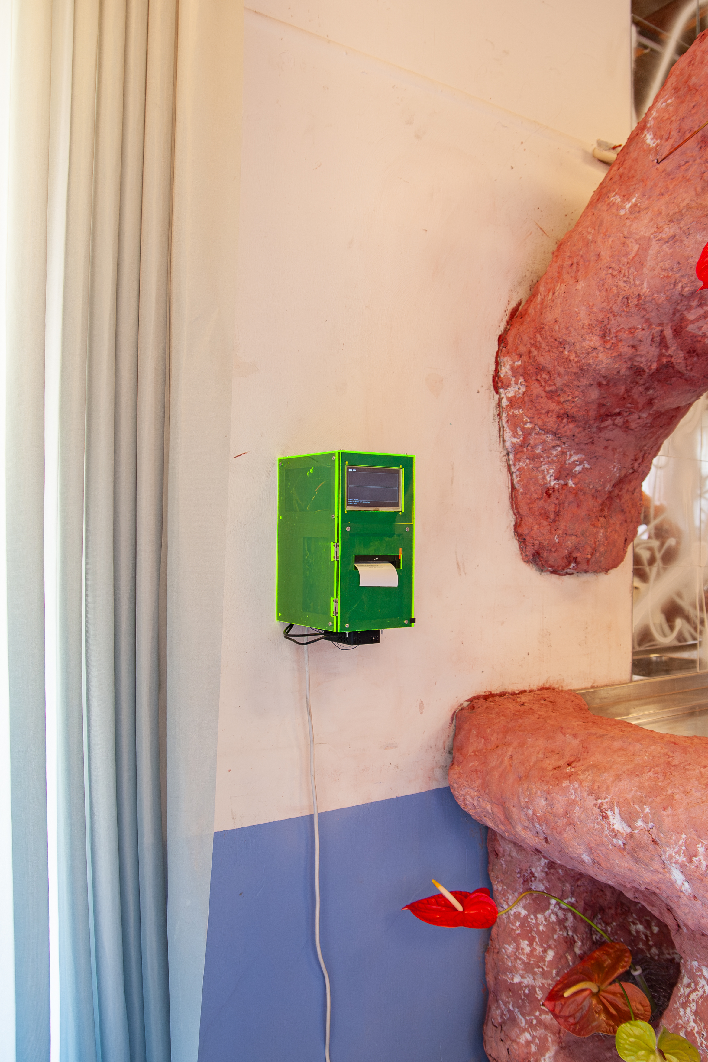 Door Observer — machine on wall