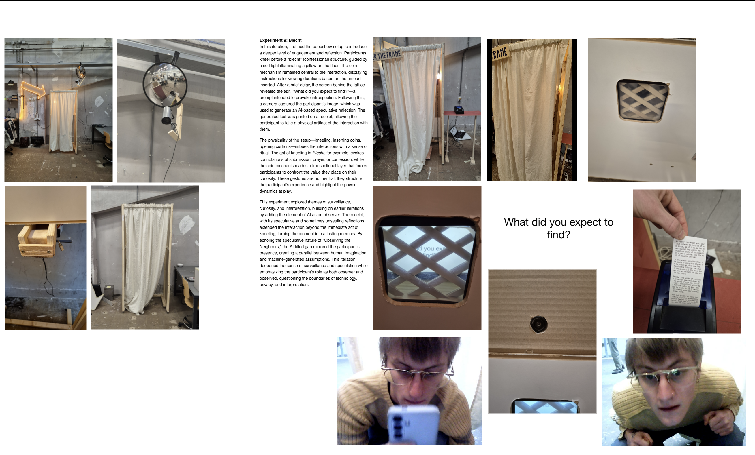 Peepshow exploration / Biecht cover